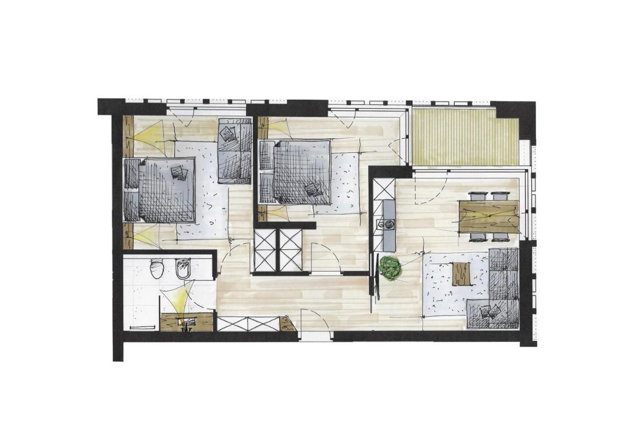 Plattnerhof Viums Apartment Natz-Schabs Luaran gambar